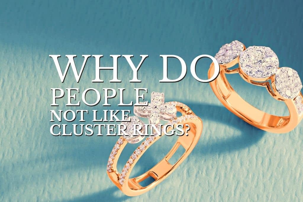 I hate my store cluster engagement ring