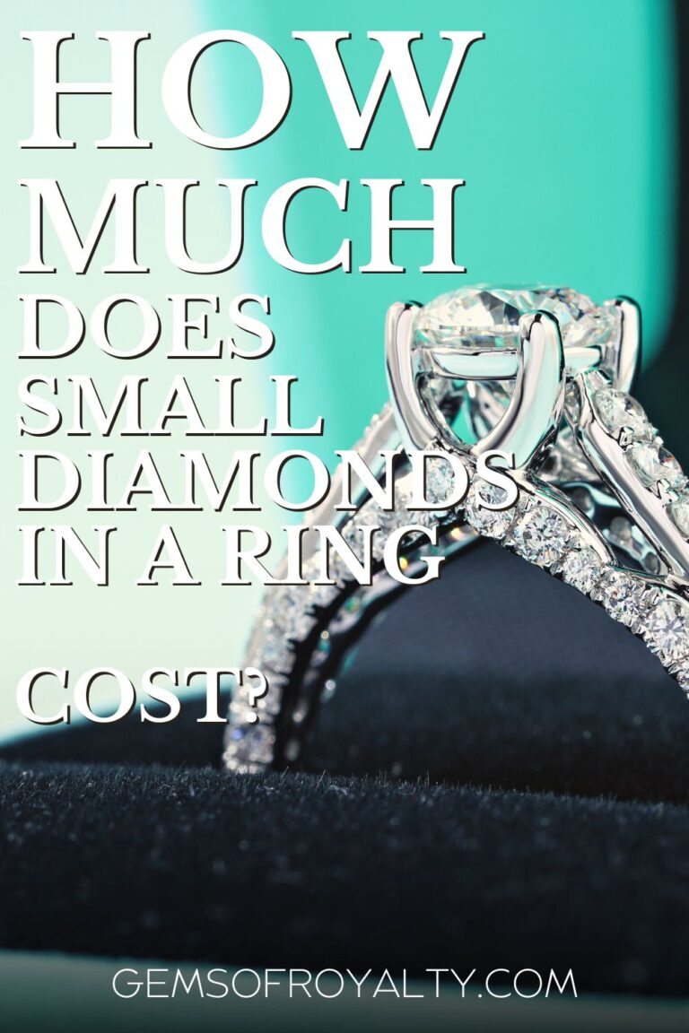 How Much Does Replacing Small Diamonds in a Ring Cost? – Gems Of Royalty